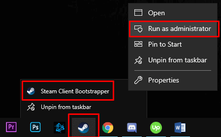 Steam Connection Error Run Steam As Administrator