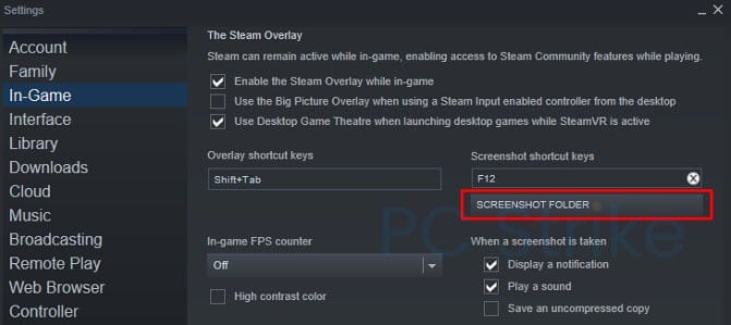 Steam Screenshot Folder