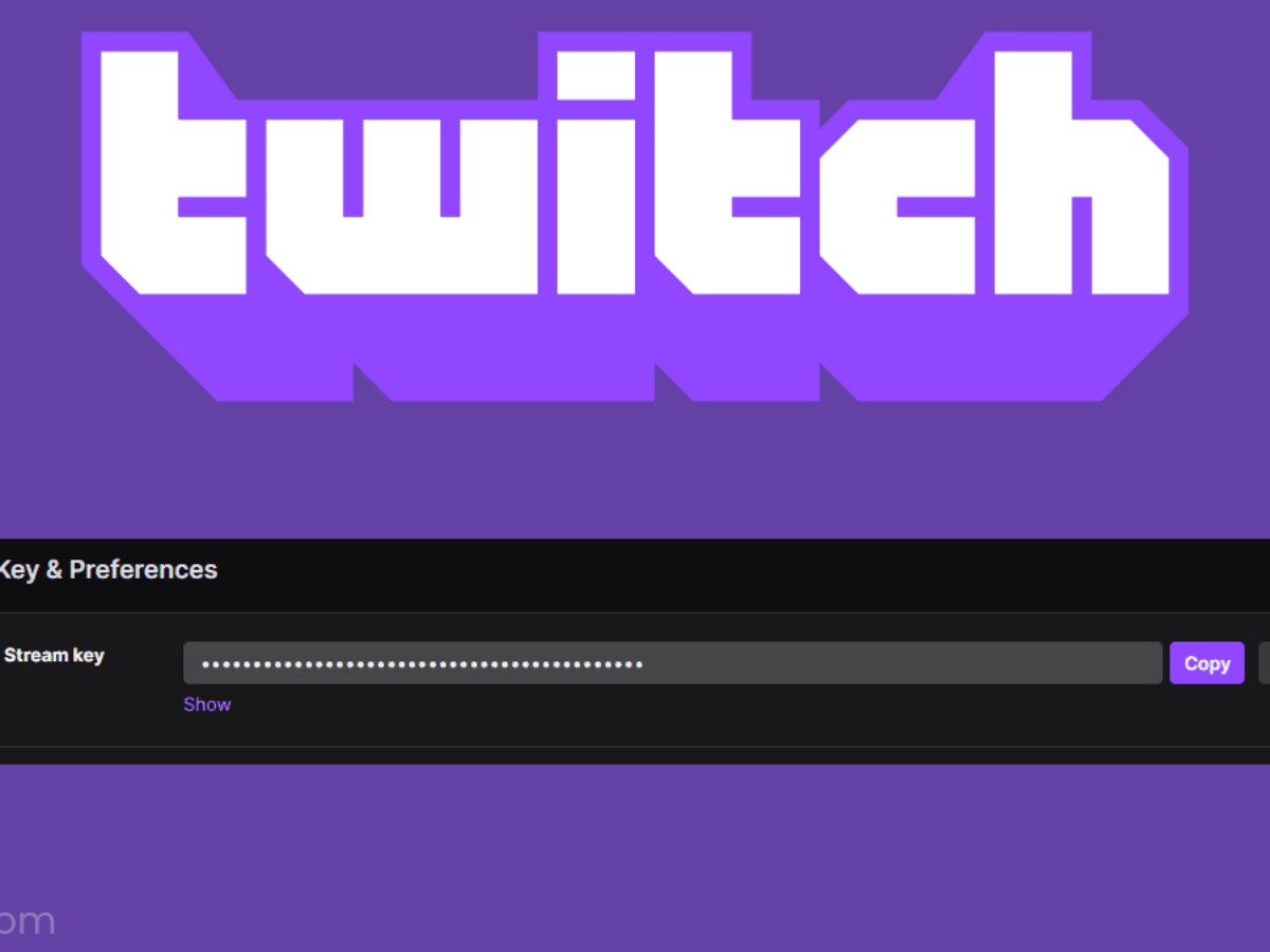 How To Find Your Twitch Stream Key 22 Guide Pc Strike